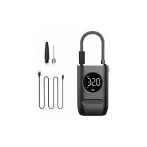 Compresseur à Air Portatif, 150 psi Mini Pompe a Velo Electrique avec Affichage Numérique et Lumière led, Batterie 4000 mAh, Gonfleur Pneus Voiture