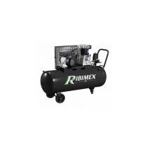 Compresseur d'air 3cv cuve 100 litres courroie bi-cylindres