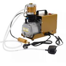 Gojoy - Compresseur d'air automatique 4500 psi 300 bar - Pompe à air haute pression - Pompe à air haute pression pour voiture, bouteille de plongée