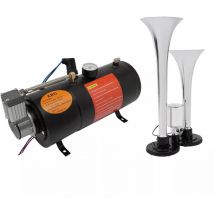 Gojoy - Compresseur d'air avec réservoir réservoir D'air compresseur pompe pour Train Camion Air Train Horn kit
