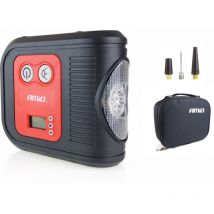 Compresseur Dair De Voiture Avec Manometre Numérique Et Lumiere Led 12v