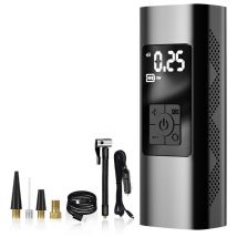 Coocheer - Compresseur d'air Portable, pompe à Air Rechargeable de 150 psi pour pneus de voiture, pompe à Air de voiture, gonfleur numérique Portable