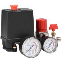 Compresseur d'air pressostat valve pressostat compresseur d'air avec manomètre régulateur