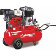 Aircraft - Compresseur de construction mobile moteur essence 100L 6,6kW/8,97Ch 480L/min 14 bars airbau 652/100B