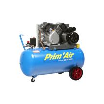 Compresseur mobile Prim'Air VM 21/100 LACME 21 m³/h mono 100L 10 bar - 122200