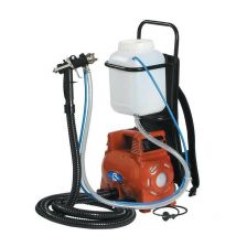 Compresseur professionnel Rigo pmr80/6 pour peinture au pistolet, 800 watts, complet. - Salle de repos