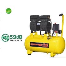 Compressore Silenziato Powerx Lt.6 - 8 Bar - 230v - 0,75 Hp