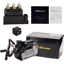 Compressore Sospensioni Pneumatiche + blocco valvola Per audi Q7 vw 7L 4L0698007