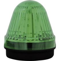 Signalleuchte led Blitzleuchte BL70 2F CO/BL/70/G/024 Grün Dauerlicht, Blitzlicht 24 v/dc, 2 - Compro