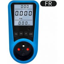 Ulisem - Digitaler Leistungsmesser, EU-Stecker, AC-Voltmeter, Energietester, us uk au fr br it Regulierungsstecker