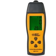 Compteur De Monoxyde De Carbone 0-1000 Ppm, Testeur De Gaz Co, Alarme Sonore Et Lumineuse À Écran Lcd