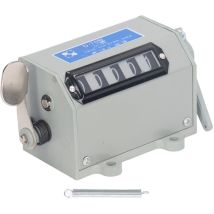 Sunxury - Compteur de traction à 5 chiffres, réinitialisable mécanique, comptage manuel des courses, Machine-outil précise 220V