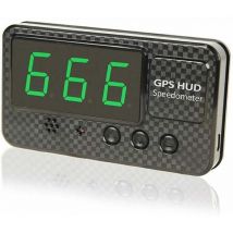 Rosemary - Compteur de Vitesse Numérique gps C60 5,5' Universel hud Affichage Tête Haute Alerte de Survitesse Avertissement de Conduite Fatiguée