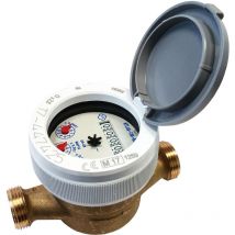Mètre x eau quadr.wet 1/2 c/racc.