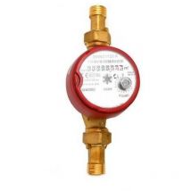 Compteur d’eau chaude à 90° cadran sec