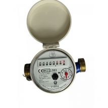 Compteur d'eau froide à jet unique mm 3/4 (20/27)