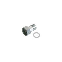 Compteur d'eau 1/2' en laiton chromé – Filetage plomberie – Sanitop Wingenroth