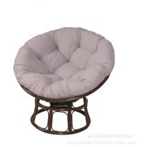 Coussin papasan rond coussin de chaise capitonné arrondi coussin de sol épais couleur unie confortable, Garden Cushion, Rattan Armchair Cushion,