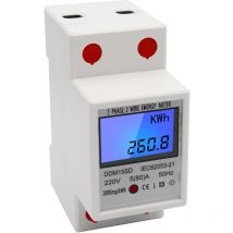 Compteur d'Énergie Électrique - Rétroéclairage lcd - 5-80A 220V 50Hz