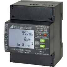 Gossen Metrawatt - U2389-V016 Compteur triphasé avec raccordement sur transformateur numérique conformité mid: oui 1 pc(s) W850291