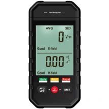 Sjlerst - Compteur Geiger, Détecteur de Rayonnement de Champ électromagnétique avec Alarme Automatique D'affichage lcd Rétroéclairé, Testeur emf