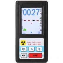 Zoternen - Compteur Geiger portable multifonctionnel Détecteur de radiations nucléaires Dosimètre personnel Détecteurs de marbre Détecteur bêta-gamma