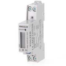 Polier Compteur Modulaire Monophasé 45 A Simple Tarif Affichage Lcd Mid Polmm32lm