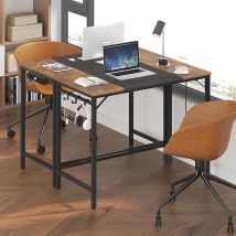 Computer Desk, Home Office Desk, Gaming Desk with 3 Hooks, 80 x 40 x 77 cm, Modern Study Writing Table for Study Room, Home Office, Industrial