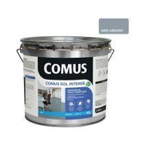 Comus - sol intense gris argent 10L Peinture sols intérieurs et extérieurs. trafic intense/professionnel