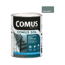 Sol gris ciment 3L Peinture pour sols intérieurs et extérieurs. trafic domestique - Comus