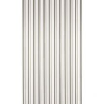 Dekorationsvorhang grau-weiß 90 x 200 cm PE-Folie 34 Stränge Geräuscharm Campingzubehör