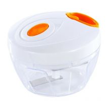Mediawave Store - Concasseur corde manuelle EN-20604 mélange légumes de et de la purée Couleur: Orange