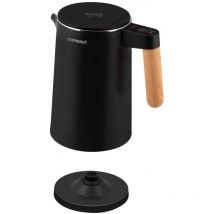 Concept - Hausgeräte RK3301 Bouilloire en acier inoxydable 1,5 l Salt & Pepper Noir