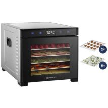Sèche-fruits Concept – so2000 – Outil de récolte – 650 W, 6 plateaux en inox, écran tactile, 35-70°C, minuteur 24h