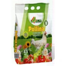 Concime Pollina Composto Organico Biologico Sacco 4,5 Kg Essiccata