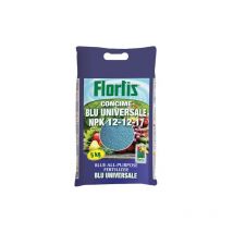 Concime universale granulare Blu Flortis npk 12-12-17 sacco da 5 kg