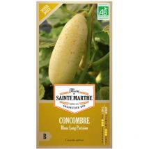 La ferme Sainte Marthe - 20 graines AB - Concombre blanc long parisien