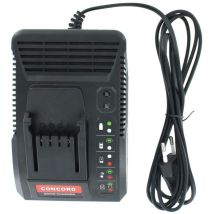 Chargeur pour électroportatif – 20V LI-ION – Technologie batterie, Alimentation électrique, Tension électrique – Concord