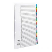 Concord - Classic Index 1-31 A4 180gsm Board White with Coloured Mylar Tabs 03201/