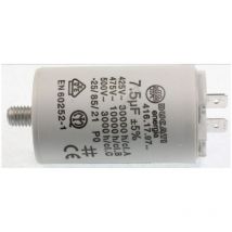 Condensador de arranque para secadora candy 7.5uf 450v 416179727