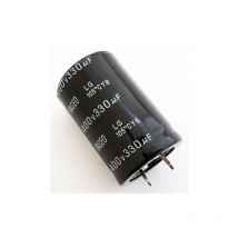 Condensador Electrolitico 330uF 400Vdc Medidas 30x45mm 2pin