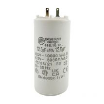 Ducati Energia - Condensateur 12,5μF - Ø36x70mm pour moteur de volet roulant Cosses 2.8 mm - Somfy, Simu, autre