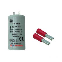 Ducati Energia - Condensateur 4μF avec fiches d'adaptation pour moteur de volet roulant Bubendorff