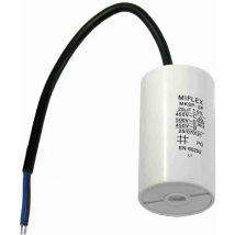 Ditec - Condensateur 6C25CS2 25 μf uf mf 425Vac D.40X98 – C.M8 – S2 entrematic 6C25CS2 Pièce de rechange d'origine