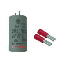 Ducati Energia - Condensateur 6μF avec fiches d'adaptation pour moteur de volet roulant Bubendorff