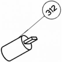 Condensatore (codice 312) - Cappa aspirante Ikea 4368637