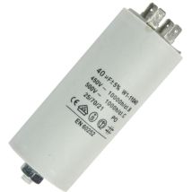 Condensateur De Démarrage 40μf - 450v À Cosses