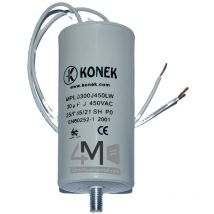 Konek - Condensateur Démarrage Moteur 30 μF / 450 v