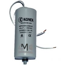 Konek - Condensateur Démarrage Moteur 40 μF / 450 v