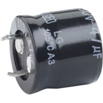 Condensateur Électrolytique Snap-in 10 Mm 47 Μf 400 V/dc 20 % (ø X H) 20 Mm X 30 Mm 1 Pc(s) W43636 - Thomsen